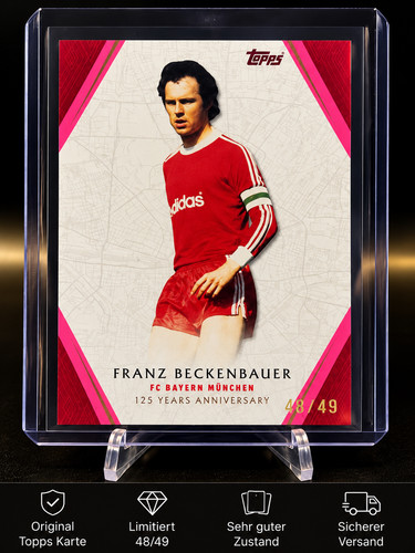 Sammelkarte franz beckenbauer - franz,