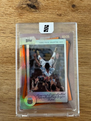Lionel messi 2025 topps focus - topps,